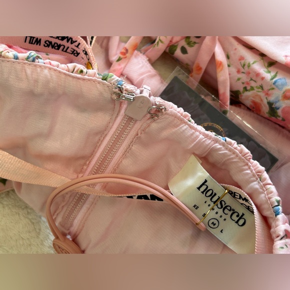 NWT House of CB Henrietta Shirred Bralette Top - Picture 15 of 15